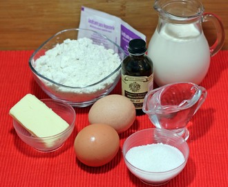 Proporciones básicas en recetas de repostería