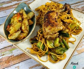 Syn Free Sticky Chilli Chicken with Noodles | Slimming World