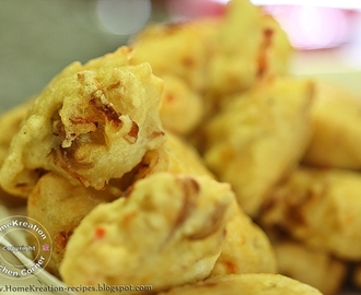 Fried Mushroom Dumplings (Cucur Cendawan Tiram)