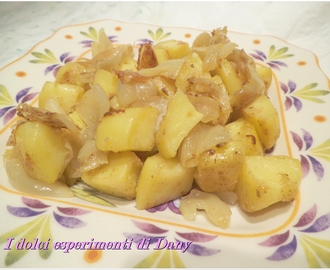 Padellata di patate e cipolle