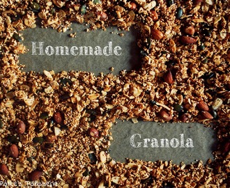 Quinoa Granola [Sei kreativ. Bastel' Dir Dein eigenes Müsli.]