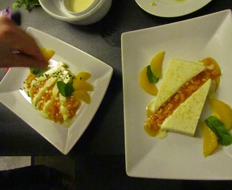 Immer wieder lecker: Panna cotta mit Orange zum Dessert