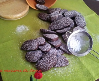 Biscotti con farina di riso e cacao