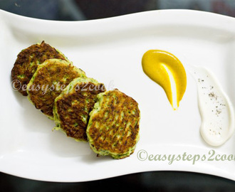 Zucchini Fritters - an Easy Evening Snacks Recipe