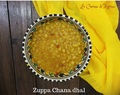 Zuppa di chana dhal (piselli gialli secchi)- Chana dhal soup