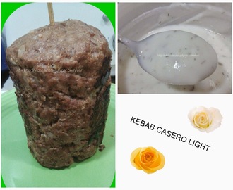 Kebab light casero