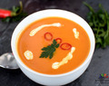 Zupa krem z dyni i pomidorów