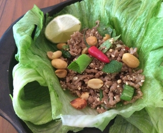 Receta de Larb Moo, la deliciosa ensalada de carne del sudeste asiático