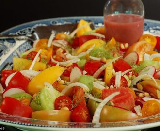 Tomato Fennel Salad (Meatless Monday)