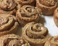 Gesunde Low Carb Zimtschnecken / Healthy Low Carb Cinnamon rolls