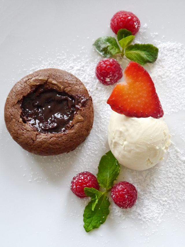 Chocolate lava cakes / Moelleux au chocolat