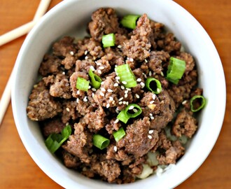 Korean Beef Bowls From The Best Grain-Free Family Meals on the Planet