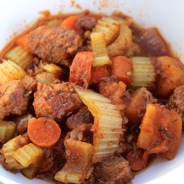 Light Parsnip and Fennel Seed Slow Cooker Beef Stew