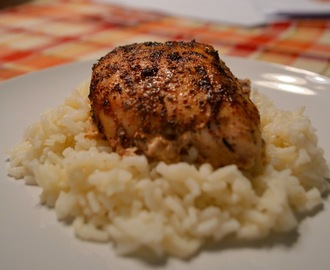 Captain Morgan Chicken with Ginger Rice