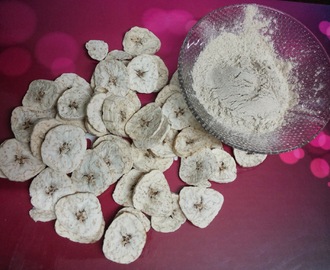 Banana powder | Nendran vazhai powder |Infant food recipes | Indian baby food