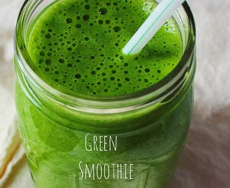 Green detox smoothie – ricetta vegana