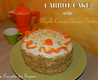 Carrot Cake With Maple Cream Cheese Frosting