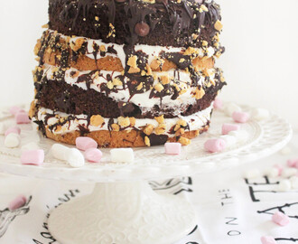 S’more Messy Cake