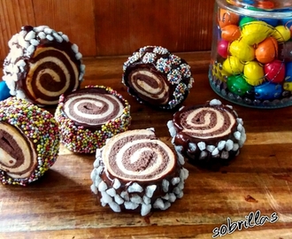Galletas de Chocolate en Espiral.