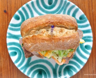 Resteküche: Roastbeef Sandwich mit Coleslaw