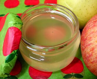 Gelatina de manzana ( para abrillantar repostería)