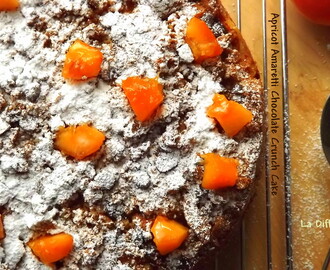 Apricot, Amaretti, Chocolate Crunch Cake