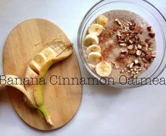 Banana Cinnamon Oatmeal