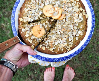 Good Morning! Plantain and Lentil Coffee Cake (gluten free)