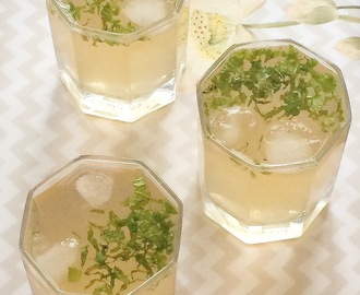 Iced Lychee Green Tea | Flavoured Green Tea Recipe | Summer Cooler Drinks