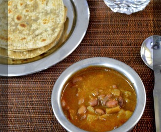 Soya Beans Gravy for Chappathi