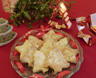 Tendres petits sablés de Noël aux cranberries, citron, miel et cannelle sans gluten et sans lactose