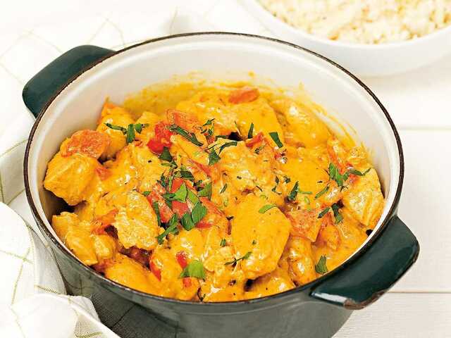 Kycklinggryta med curry