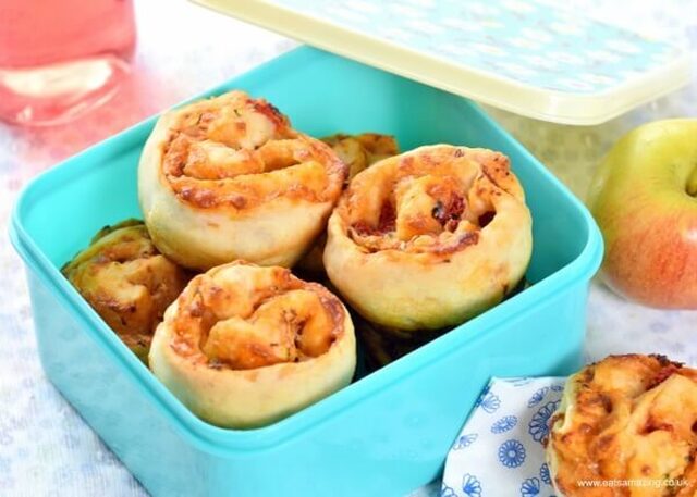 Muffin Tin Pizza Whirl Rolls Recipe