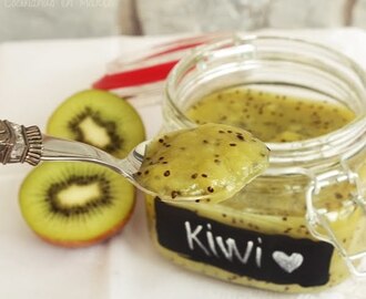 Mermelada de kiwi {sin azúcar}