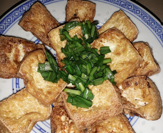 FRIED TOFU WITH CHIVES