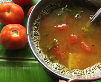 Tomato Rasam | Thakkali Rasam Recipe | Gluten Free Recipe