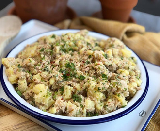 aardappelsalade met tonijn: simpel recept - Familie over de kook