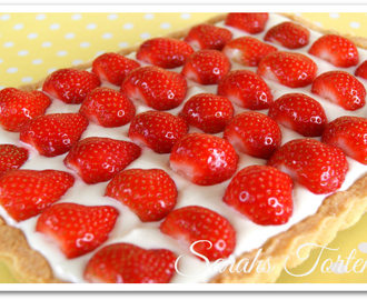 Fruchtig frische Erdbeer-Mascarpone-Tarte