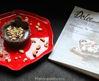 Frolle al cacao con ganache al cioccolato e caramello salato…..di Patrizia