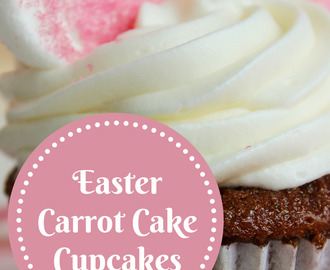 Carrot Cake Cupcakes for Easter|Buttermilk Glaze|Cream Cheese Frosting
