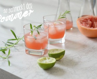 Grapefruit-Erdbeer-Spritz {so schmeckt der Sommer}
