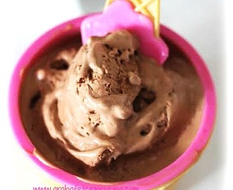 Gelato furbissimo al cioccolato senza gelatiera, che non ghiaccia mai!