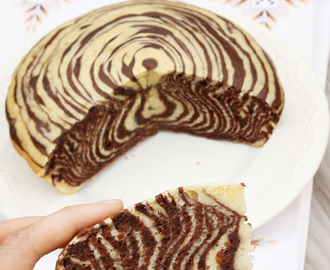 Zebra cake {bizcocho cebra}