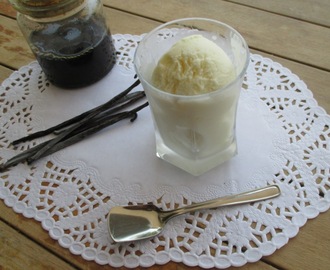 Gelato cremoso allo yogurt e vaniglia, ricetta con foto