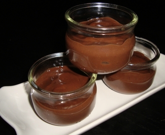 Crème au chocolat ( sans lactose, sans beurre et sans gluten )