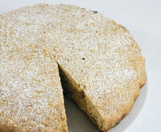 Torta alle mandorle garfagnina / Garfagnina tuscan almond cake recipe