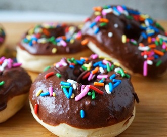 Mini Baked Yeasted Donuts