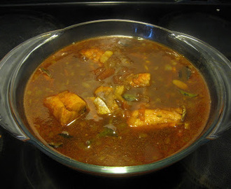 Fish/Meen Kuzhambu (Chettinad Style)