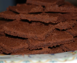 Gâteau biscuit au chocolat au ghee sans gluten ni produits laitiers