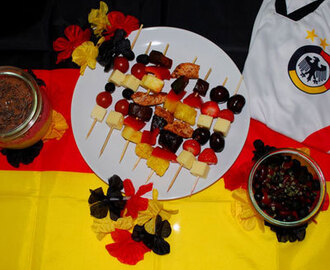 Fußballfieber auf dem Tisch: Gesunde WM Snacks für’s Deutschlandspiel